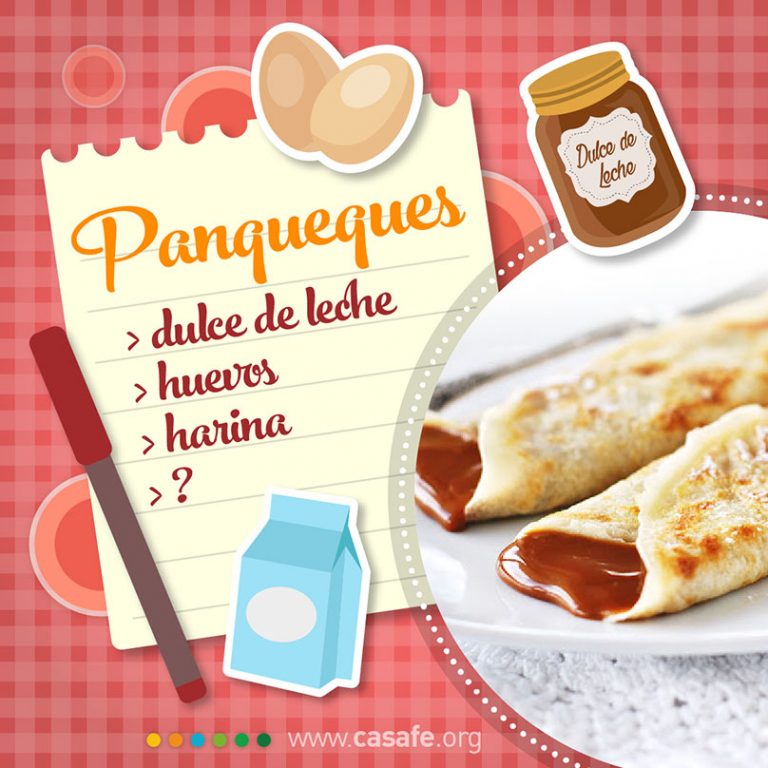 Panqueques Con Dulce De Leche Casafe 8756