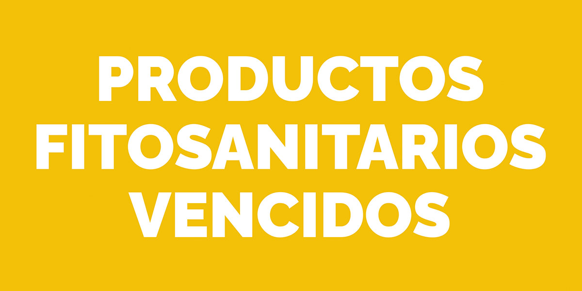 señalética para depósitos de fitosanitarios