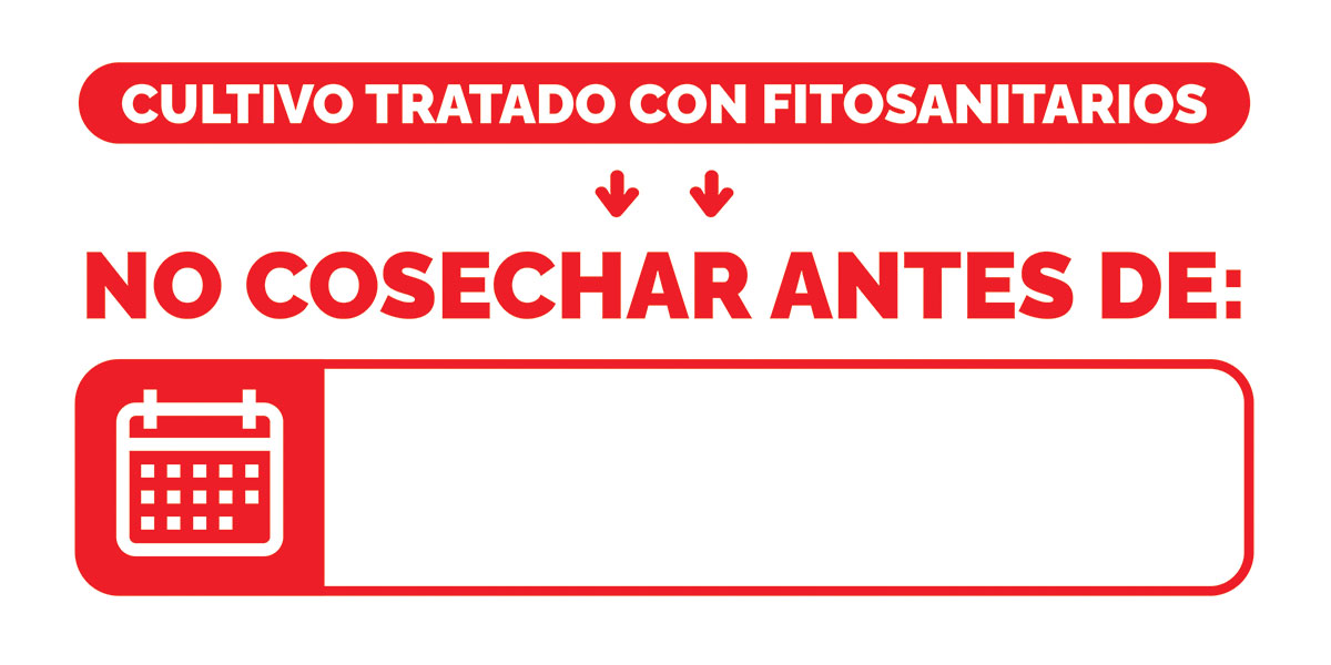 señalética para depósitos de fitosanitarios